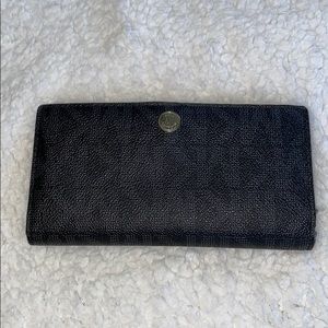 Small black bifold wallet